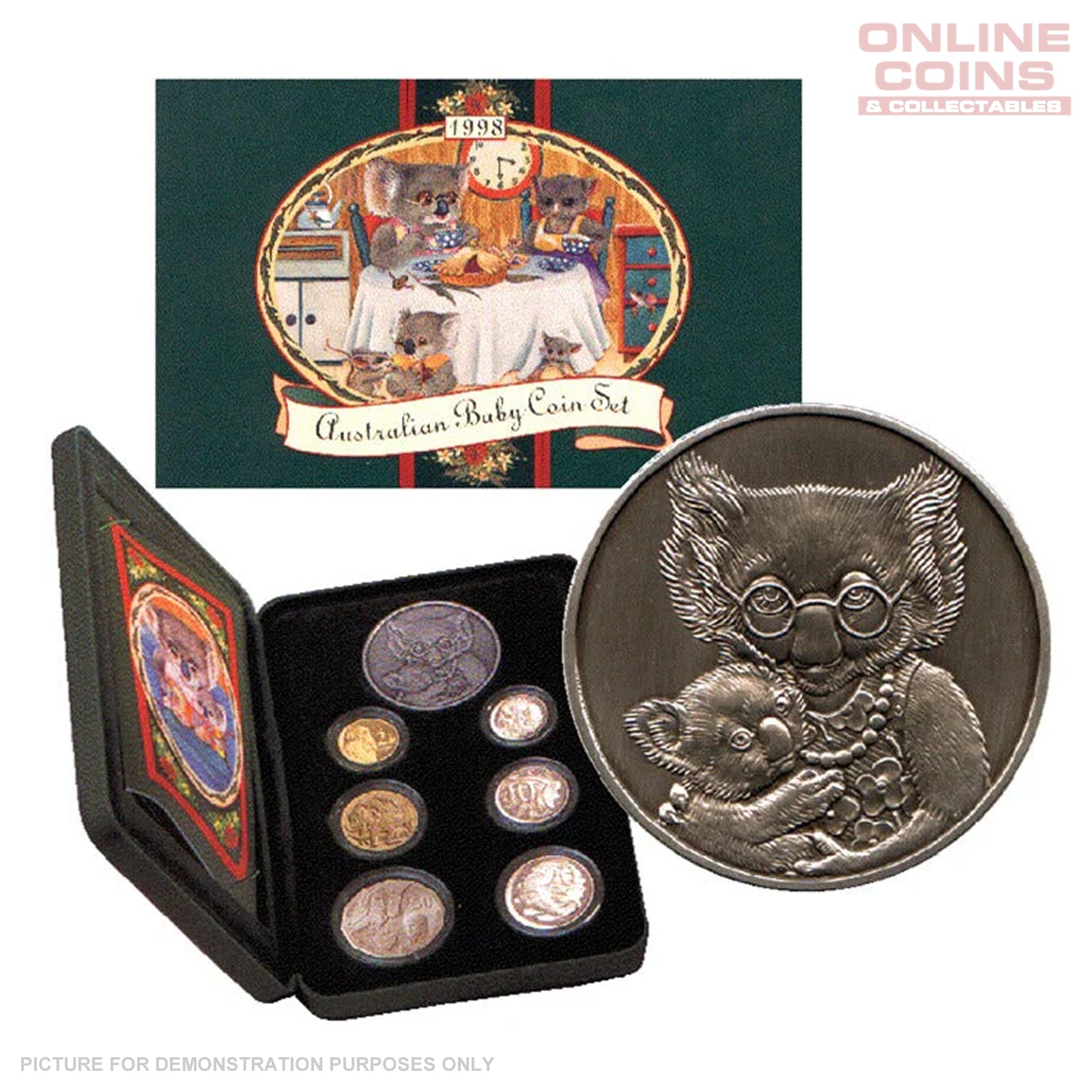 1998 Royal Australian Mint Baby PROOF Coin Set - Koala